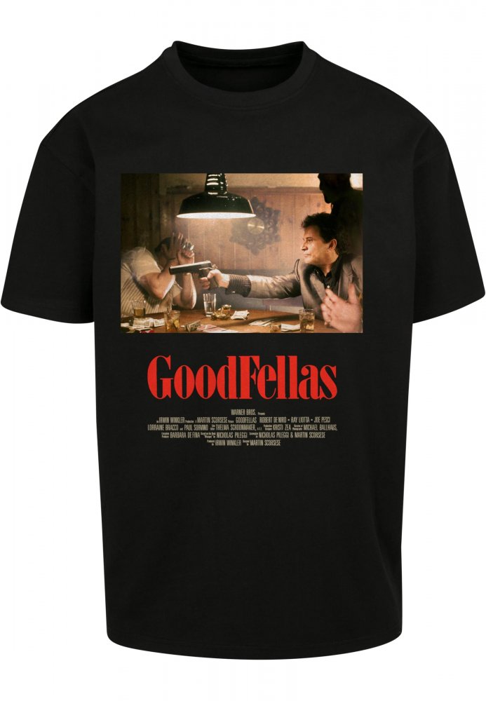 Černé pánské tričko Mister Tee Goodfellas Tommy DeVito Oversize Tee 3XL