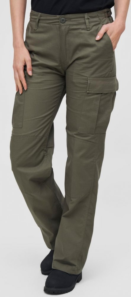 Olivové dámské kalhoty Brandit Ladies BDU Ripstop Trouser 31