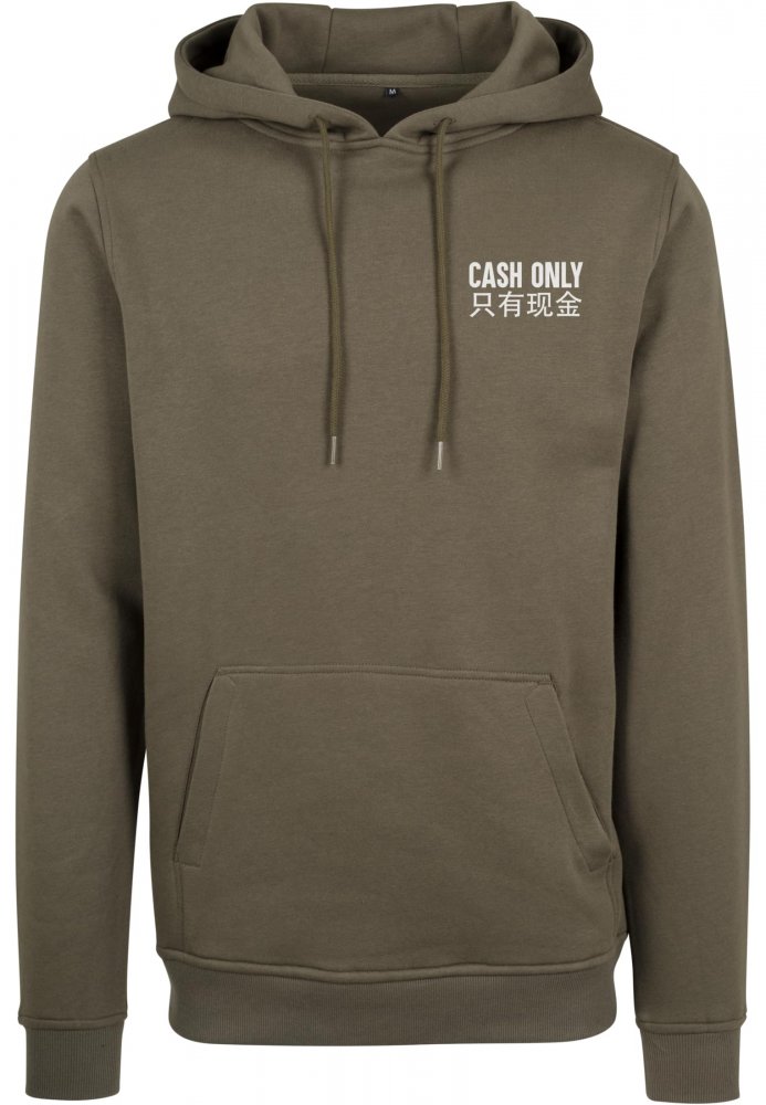 Cash Only Hoody - olive S