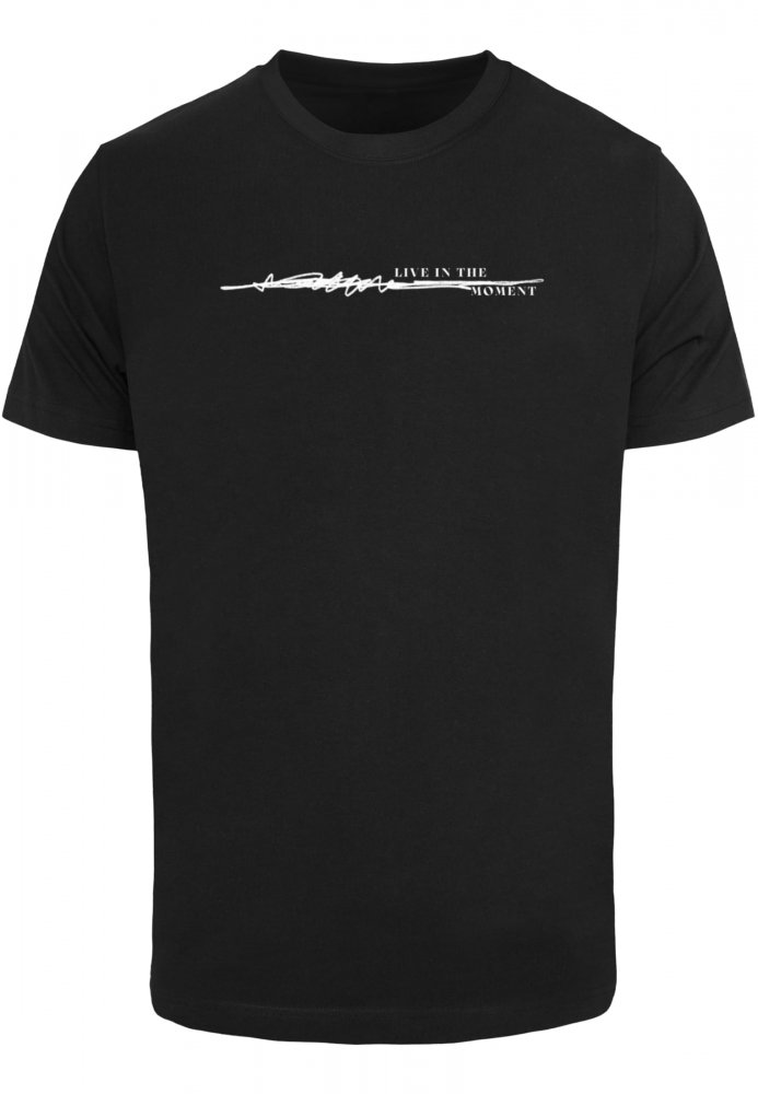 Live In The Moment Tee - black M