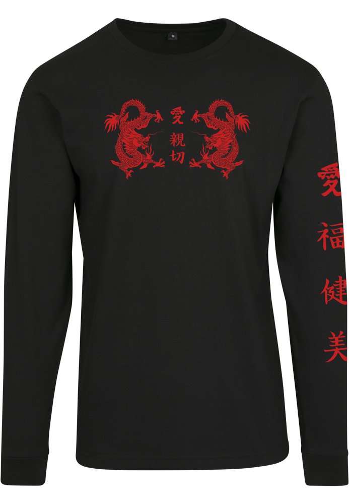 Ladies Chinese Letters Longsleeve XS