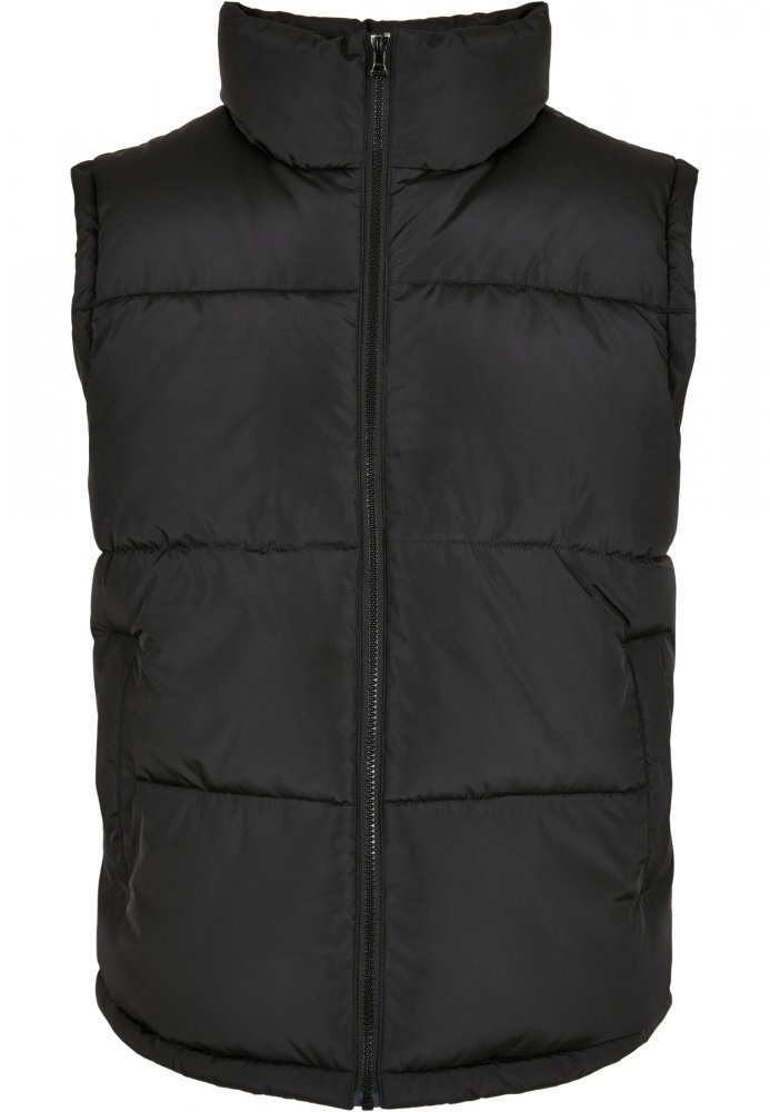 Block Puffer Vest - black/black XL