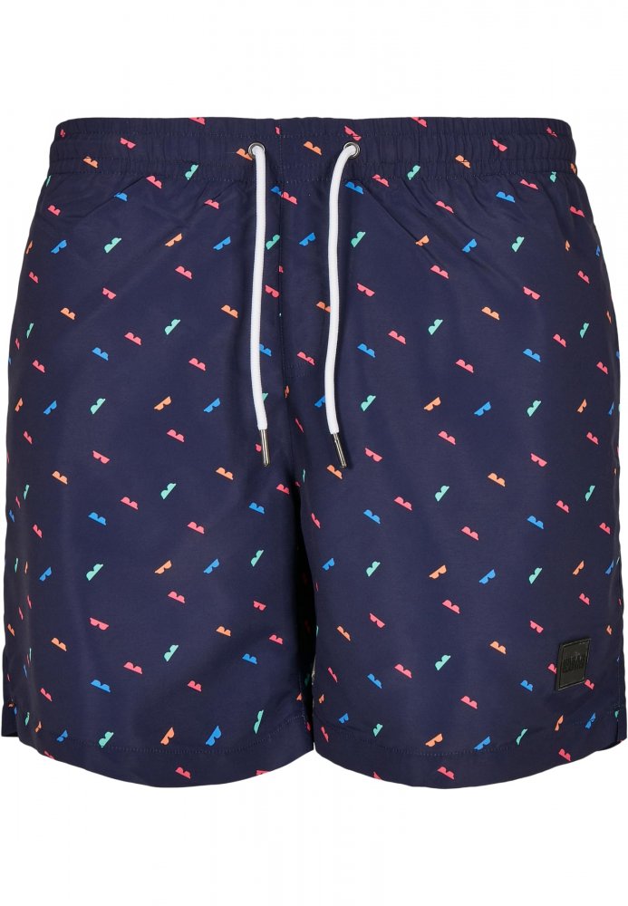 Pattern Swim Shorts - sunglasses aop L