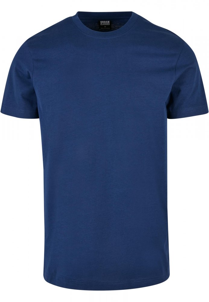 Modré pánské tričko Urban Classics Basic 4XL