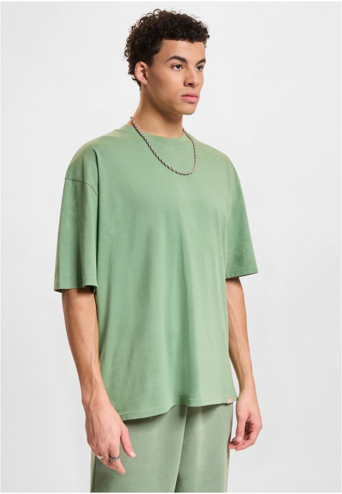 DEF T-Shirt - green washed XXL