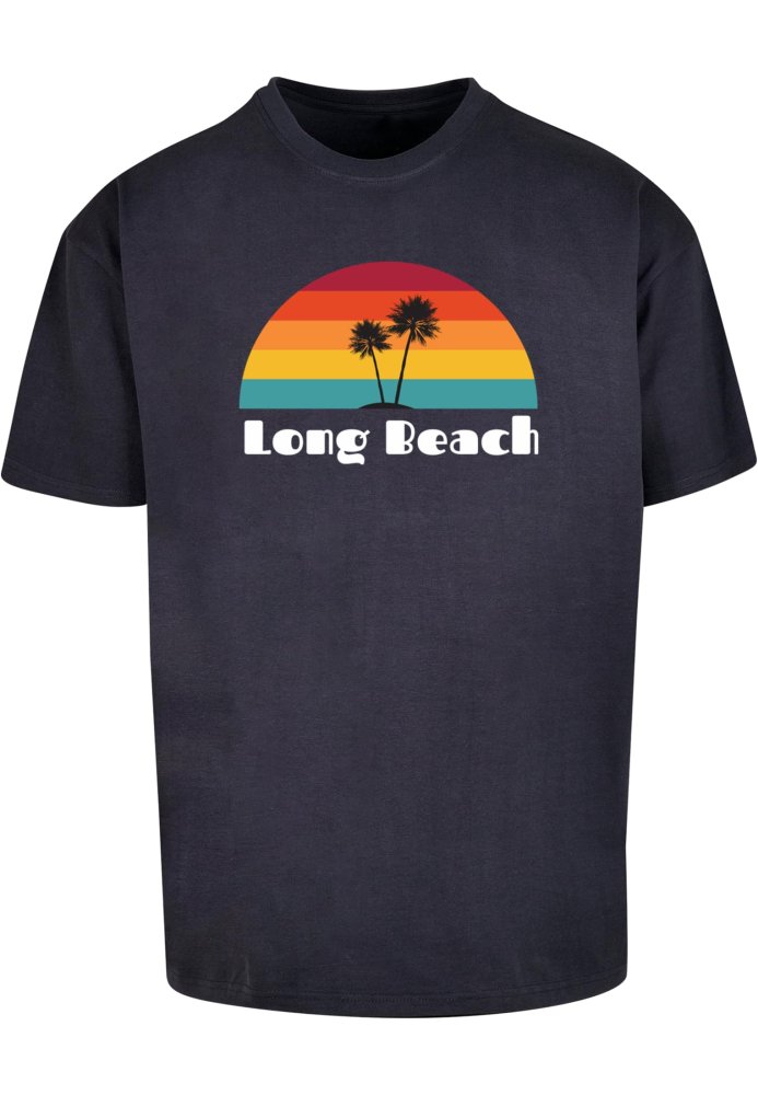 Long Beach X Heavy Oversize Tee - navy XL