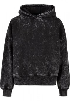 Čierna dámska mikina Urban Classics Oversized Towel Washed