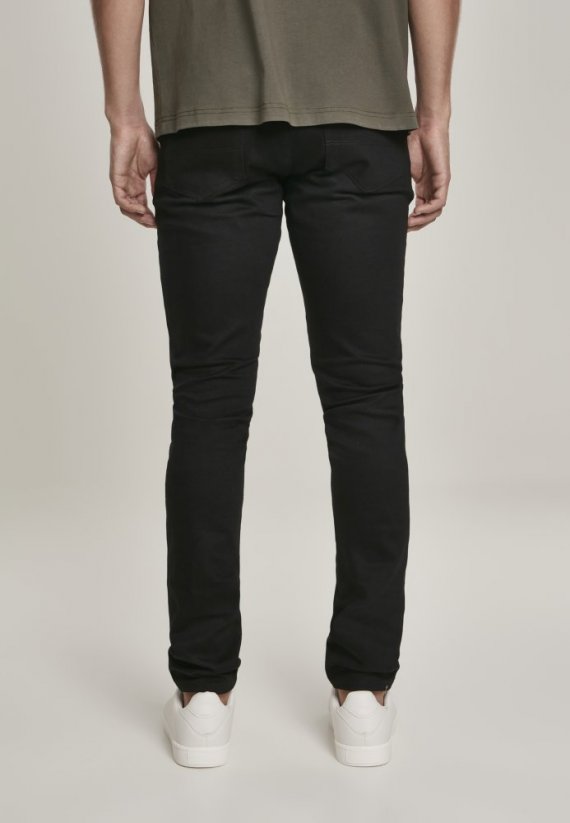 Jeansy Urban Classics Slim Fit Jeans - black raw