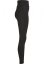 Čierne dámske legíny Urban Classics High Waist Leggings