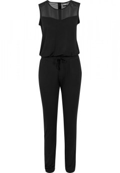 Ladies Tech Mesh Long Jumpsuit