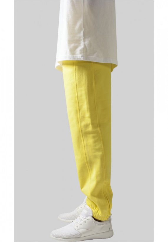 Žlté pánske tepláky Urban Classics Sweatpants