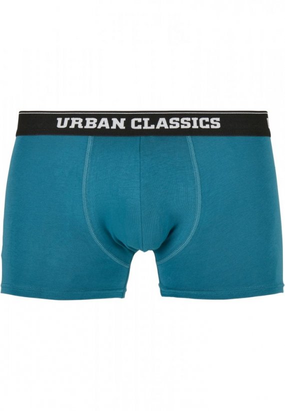 Organic Boxer Shorts 3-Pack - pinstripe aop+charcoal+jasper