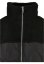 Dámsky sherpa kabát Urban Classics Oversized Quilted - čierny