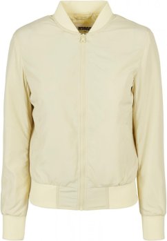 Dámská jarní/podzimní bomber bunda Urban Classics - žlutá