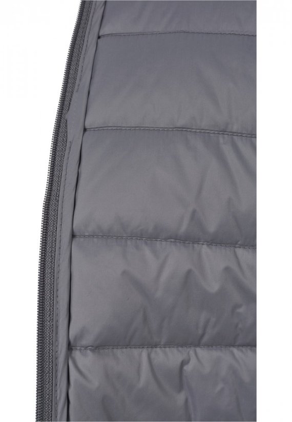 Ladies Basic Down Jacket - darkgrey