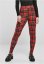 Ladies Soft AOP Leggings - redcheck