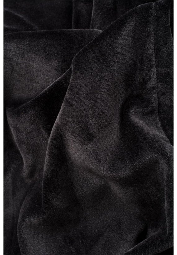 Pánska jarná/jesenná bunda Urban Classics Velvet Jacket - black