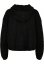 Ladies Oversized Hoody Sweater - black - Velikost: 3XL