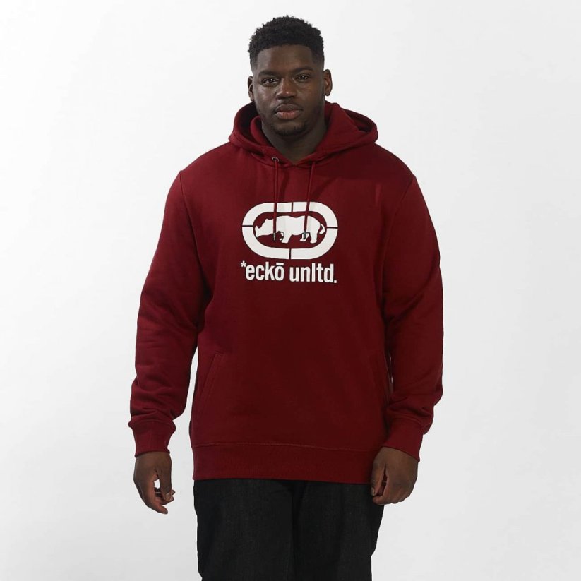 Mikina Ecko Unltd. / Hoodie Base in red