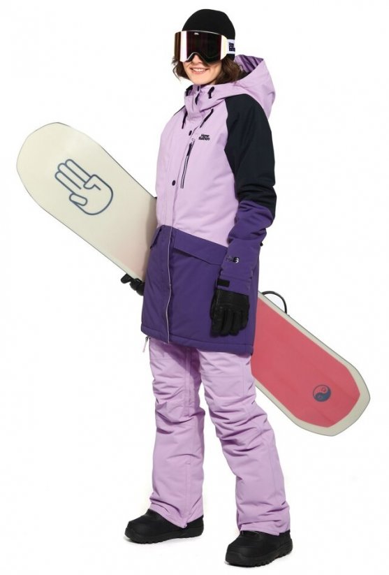 Damska zimowa kurtka snowboardowa Horsefeathers Pola II lilac