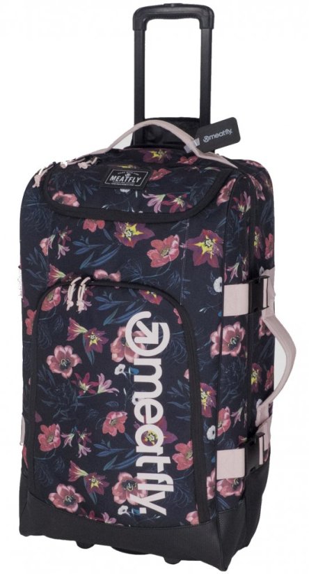 Kufor Meatfly Contin Trolley Bag hibiscus black 100l