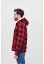 Lumberjacket Hooded - red/black