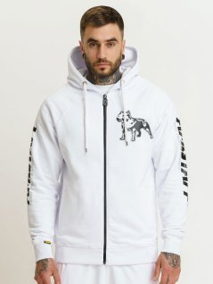Amstaff Logo 2.0 Ziphoodie - wei