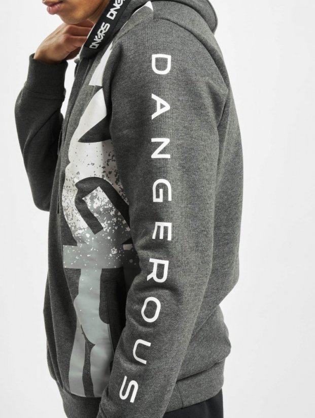 Dangerous DNGRS / Hoodie Hyena in grey