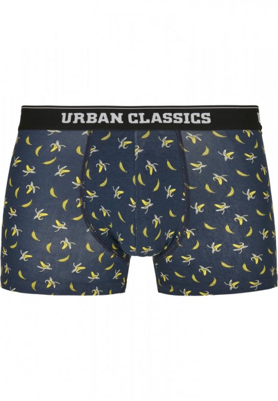 Bokserki Urban Classics Boxer Shorts 5-Pack - ban.aop+brand.aop+cha+blk+wht-KOPIE
