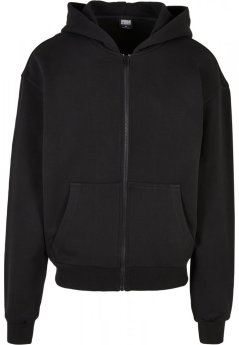 Ultra Heavy Zip Hoody - black