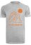 Sunshine Cali Tee white L - heather grey