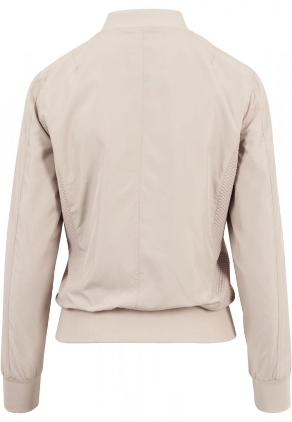 Dámská jarní/podzimní bomber bunda Urban Classics - béžová
