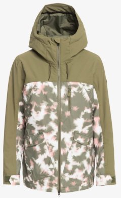 Zimná dámska bunda Roxy Stated tpc2 deep lichen green nimal