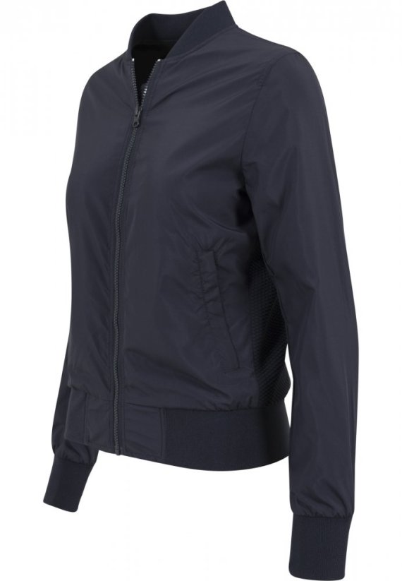 Dámská jarná/podzimní bomber bunda Urban Classics - modrá