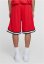 Stripes Mesh Shorts blkredwht XL - cityred/black/white