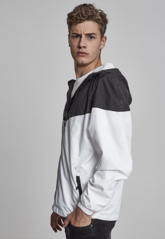 2-Tone Tech Windrunner - blk/wht