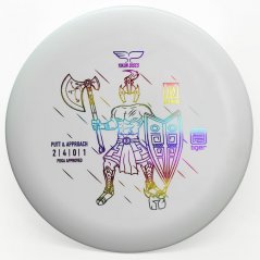 Frisbee Discgolf Xing Tiger Line bílé