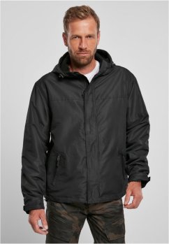 Černá pánská bunda Brandit Windbreaker Frontzip