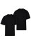 Tall Tee 2-Pack cloud+white 4XL - black+black