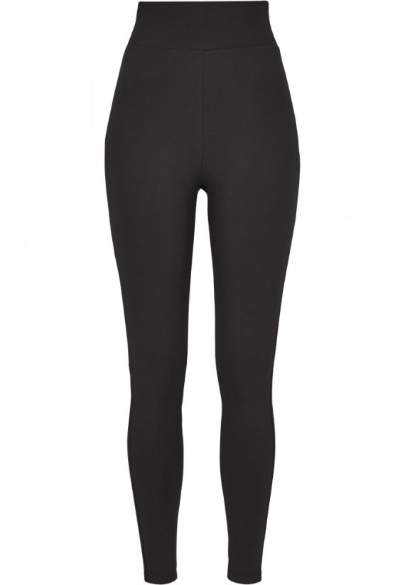 Čierne dámske legíny Urban Classics High Waist Leggings