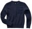 Chlapčenský sveter Brandit Kids BW Pullover - navy