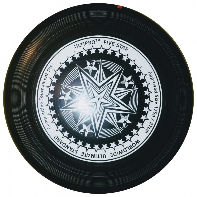 Frisbee UltiPro FiveStar - černá, bílá