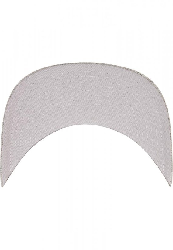 110 Fitted Snapback - heathergrey