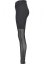Dámské legíny Urban Classics High Waist Transparent Tech Mesh - černé
