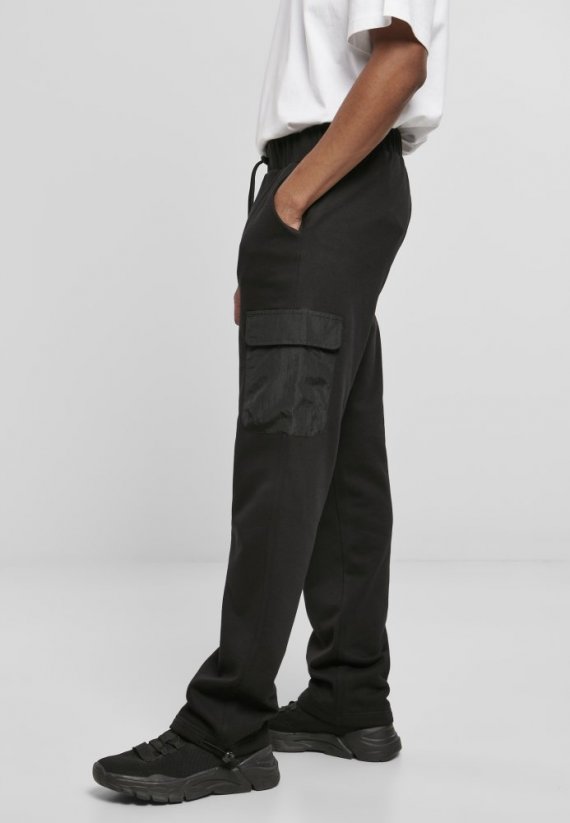 Męskie spodnie dresowe Urban Classics Commuter Sweatpants - czarne