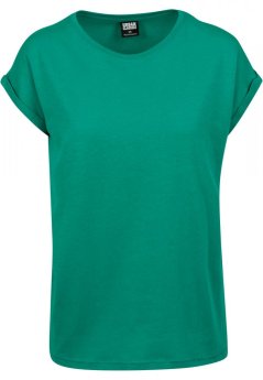 Ladies Extended Shoulder Tee - fresh green