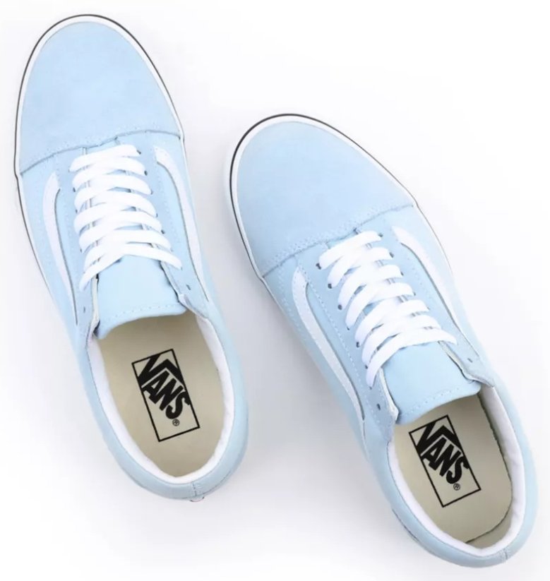 Topánky Vans Old Skool baby blue/true white