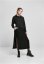 Dámska mikina Urban Classics Modal Terry Long Hoody Dress - čierna