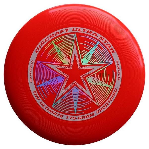 Frisbee Discraft Ultimate Ultra-star - czerwony