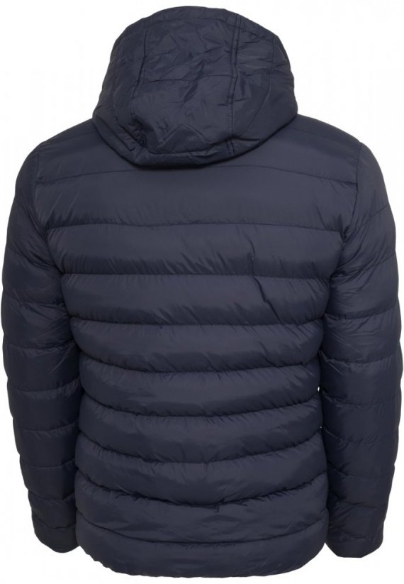 Pánska zimná bunda Urban Classics Basic Bubble Jacket - tmavo modrá